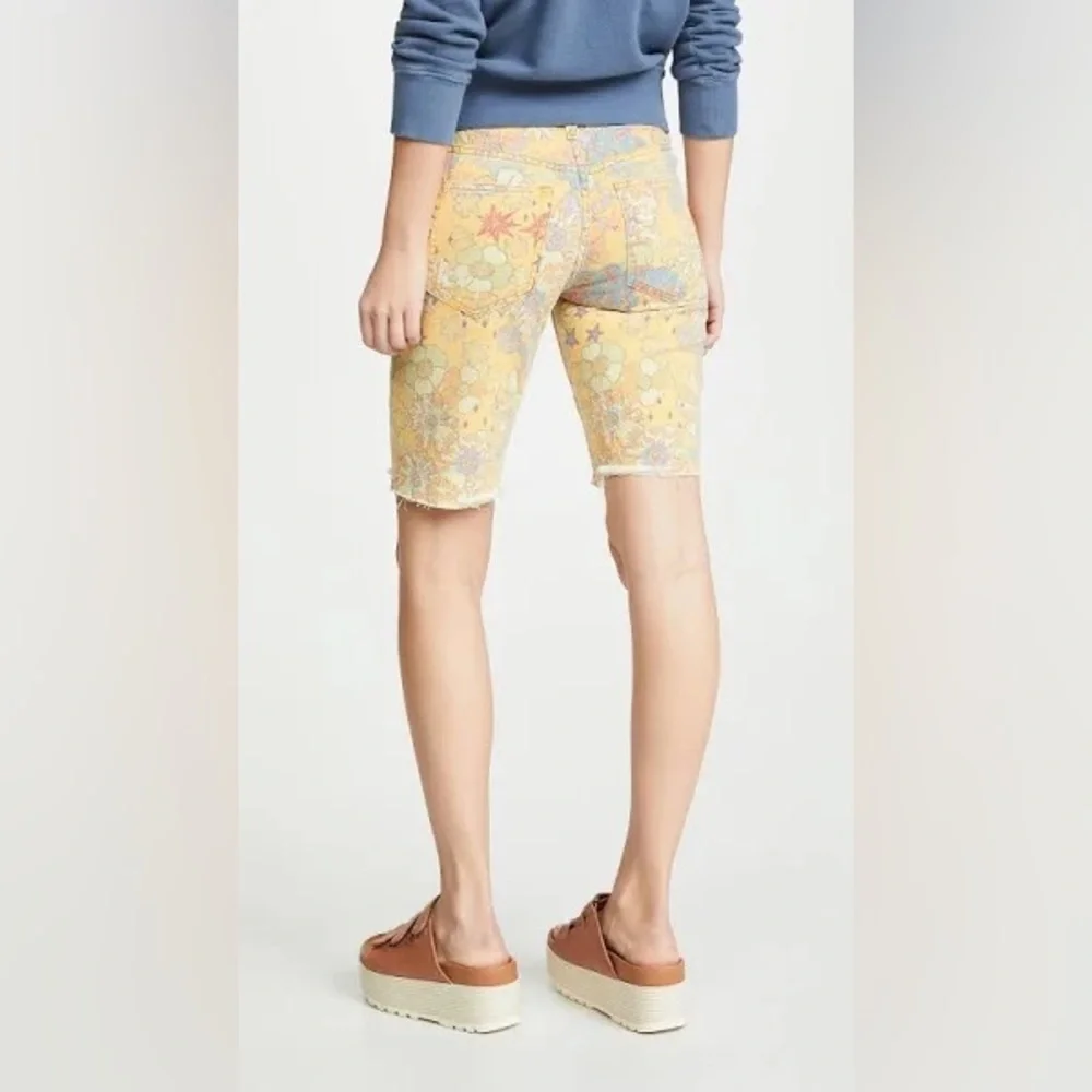 NWOT Free People Alani Floral Print Cutoff Shorts Size 25 - Picture 3 of 5